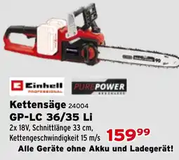 Salzburger Lagerhaus Kettensäge 24004 GP-LC 36/35 Li Angebot