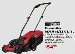 Salzburger Lagerhaus Rasenmäher GE-CM 18/32 C Li BL Angebot