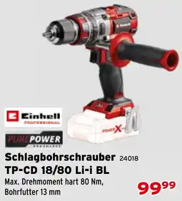 Salzburger Lagerhaus Schlagbohrschrauber TP-CD 18/80 Li-i BL Angebot