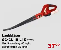 Salzburger Lagerhaus Laubbläser GC-CL 18 Li E Angebot
