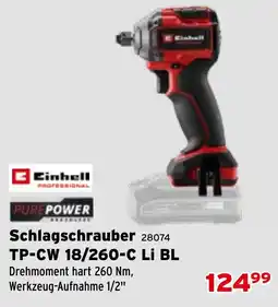 Salzburger Lagerhaus Schlagschrauber TP-CW 18/260-C Li BL Angebot