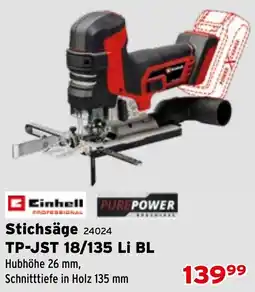 Salzburger Lagerhaus Stichsäge TP-JST 18/135 Li BL Angebot