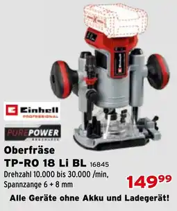 Salzburger Lagerhaus Oberfräse TP-RO 18 LI BL Angebot