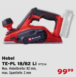 Salzburger Lagerhaus Hobel TE-PL 18/82 Li Angebot