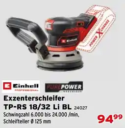Salzburger Lagerhaus Exzenterschleifer TP-RS 18/32 Li BL Angebot