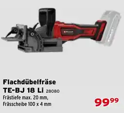 Salzburger Lagerhaus Flachdübelfräse TE-BJ 18 Li Angebot