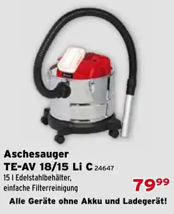 Salzburger Lagerhaus Aschesauger TE-AV 18/15 Li C Angebot