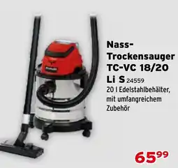 Salzburger Lagerhaus Nass- Trockensauger TC-VC 18/20 Li S Angebot