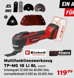 Salzburger Lagerhaus Multifunktionswerkzeug TP-MG 18 Li BL Angebot