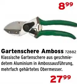 Salzburger Lagerhaus Gartenschere Amboss Angebot