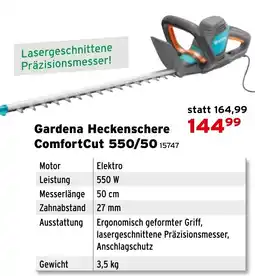 Salzburger Lagerhaus Gardena Heckenschere ComfortCut 550/50 Angebot