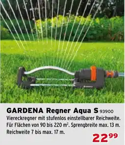 Salzburger Lagerhaus GARDENA Regner Aqua S Angebot