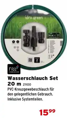 Salzburger Lagerhaus Wasserschlauch Set 20 m Angebot