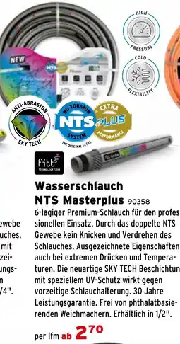 Salzburger Lagerhaus Wasserschlauch NTS Masterplus Angebot