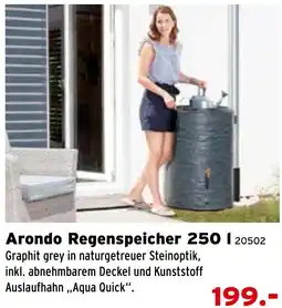 Salzburger Lagerhaus Arondo Regenspeicher Angebot