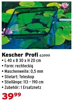 Salzburger Lagerhaus Kescher Profi Angebot