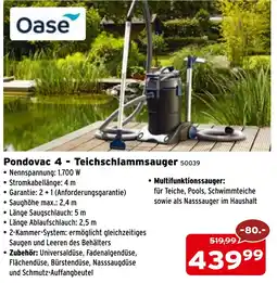 Salzburger Lagerhaus Pondovac 4 - Teichschlammsauger Angebot
