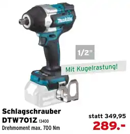 Salzburger Lagerhaus Schlagschrauber DTW701Z Angebot