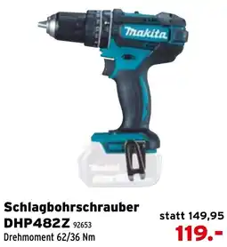 Salzburger Lagerhaus Schlagbohrschrauber DHP482Z Angebot