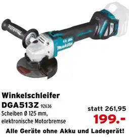 Salzburger Lagerhaus Winkelschleifer DGA513Z Angebot