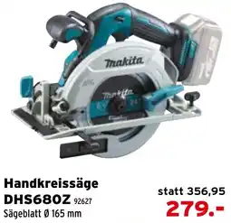 Salzburger Lagerhaus Handkreissäge DHS68OZ Angebot