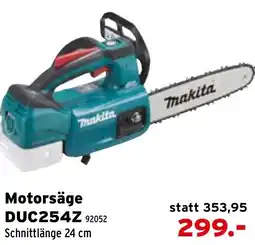 Salzburger Lagerhaus Motorsäge DUC254Z Angebot