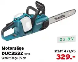 Salzburger Lagerhaus Motorsäge DUC353Z Angebot