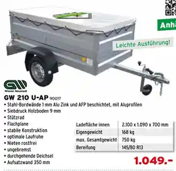 Salzburger Lagerhaus GW 210 U-AP Angebot