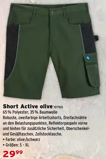 Salzburger Lagerhaus Short Active olive Angebot