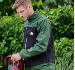 Salzburger Lagerhaus Softshelljacke Active olive Angebot