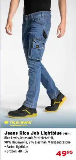Salzburger Lagerhaus Jeans Rica Job Lightblue Angebot