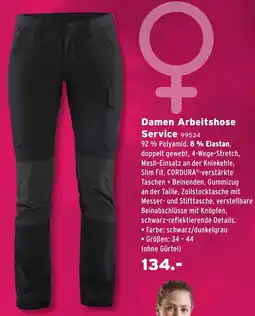 Salzburger Lagerhaus Damen Arbeitshose Service Angebot
