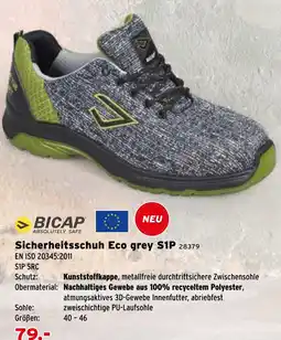 Salzburger Lagerhaus Sicherheitsschuh Eco grey S1P Angebot