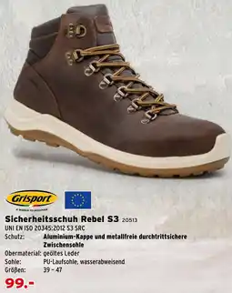 Salzburger Lagerhaus Sicherheitsschuh Rebel S3 Angebot