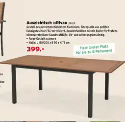 Salzburger Lagerhaus Ausziehtisch Riva Angebot