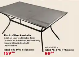 Salzburger Lagerhaus Tisch Streckmetall< Angebot