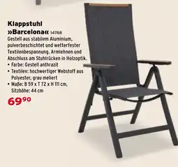 Salzburger Lagerhaus Klappstuhl Barcelona Angebot