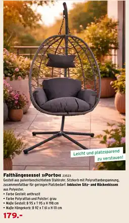 Salzburger Lagerhaus Falthängesessel Porto Angebot