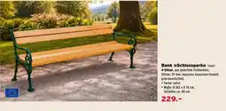 Salzburger Lagerhaus Bank Schlosspark Angebot
