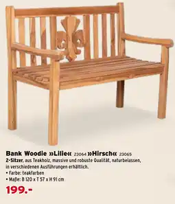Salzburger Lagerhaus Bank Woodie Lilie Angebot