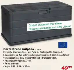 Salzburger Lagerhaus Gartentruhe Alpha Angebot