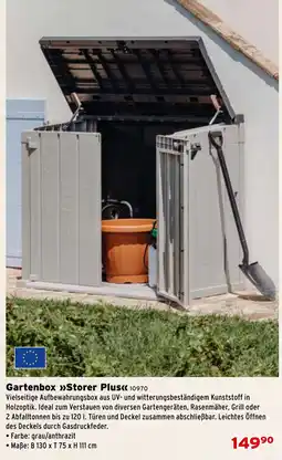 Salzburger Lagerhaus Gartenbox Storer Plus Angebot