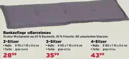 Salzburger Lagerhaus Bankauflage Barcelona 2-Sitzer Angebot