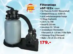 Salzburger Lagerhaus Filteranlage sf-122 Angebot