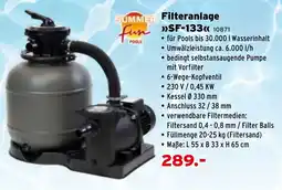 Salzburger Lagerhaus Filteranlage sf-133 Angebot