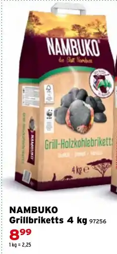 Salzburger Lagerhaus NAMBUKO Grillbriketts Angebot