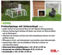 Salzburger Lagerhaus Freilaufgehege mit Unterschlupf Angebot