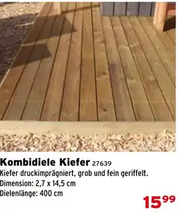 Salzburger Lagerhaus Kombidiele Kiefer Angebot