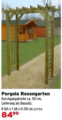 Salzburger Lagerhaus Pergola Rosengarten Angebot