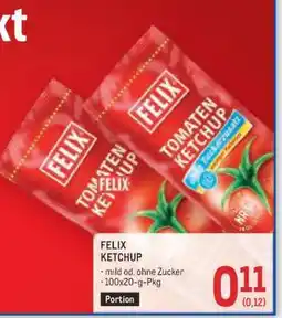 Metro Felix ketchup Angebot